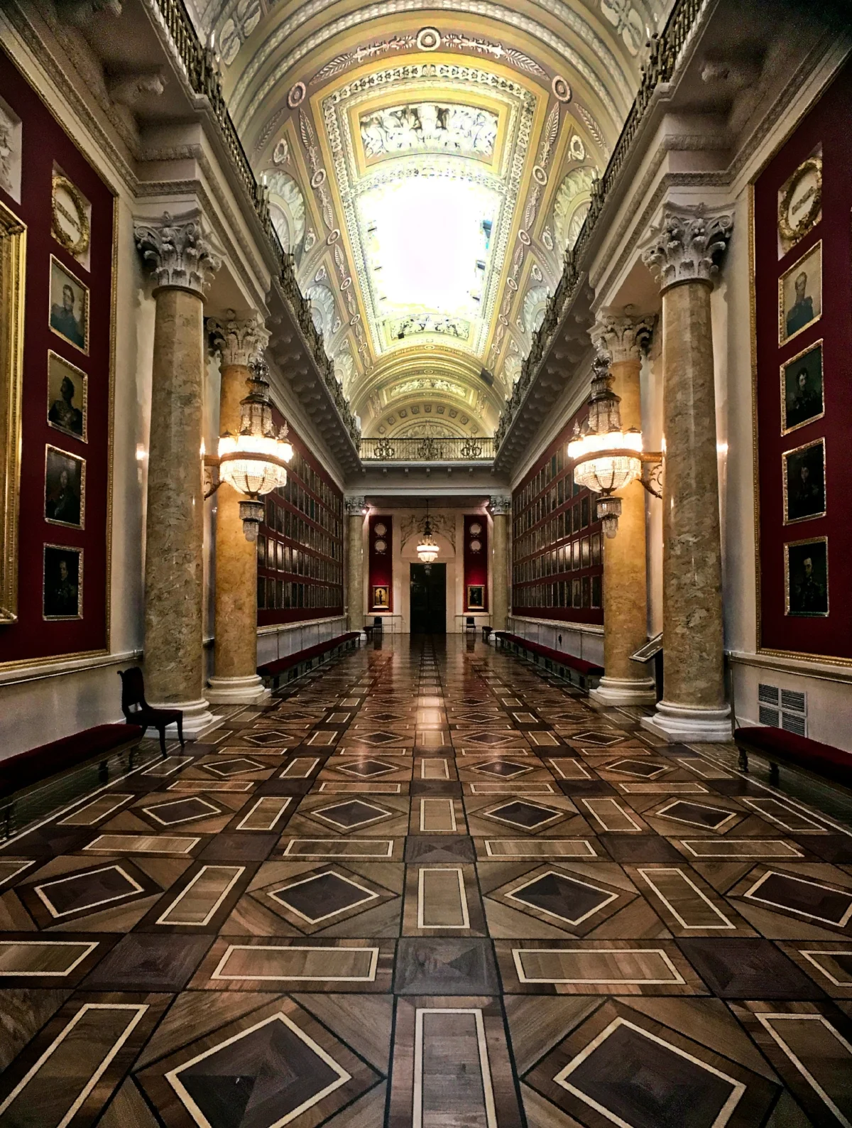 The War Gallery of 1812 at the Hermitage