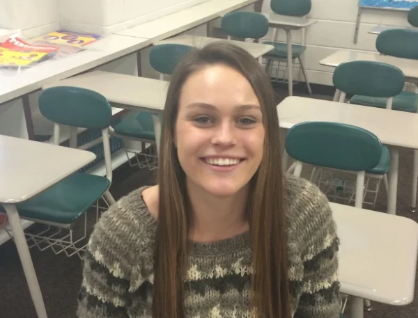 Katie enjoys playing soccer and softball as well as swimming. In the future, she plans on being a speech pathologist. Katie does Squan-A-Thon because she loves the atmosphere it brings to MHS and how it helps so many families in the community. Knowing so many adults that have suffered from cancer, she cannot imagine a child going through even half of it, and she wishes to do all she can to help them.