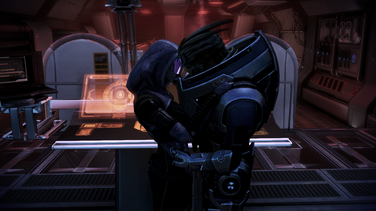 These kids belong together, mostly because they can never ever leave their crazy space armor,