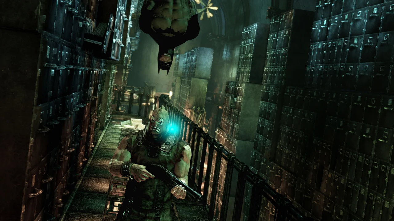 Asylum featured groundbreaking for the time advanced locker technology.