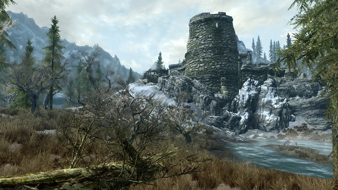 Skyrim! Or: A Finnish child's backyard.
