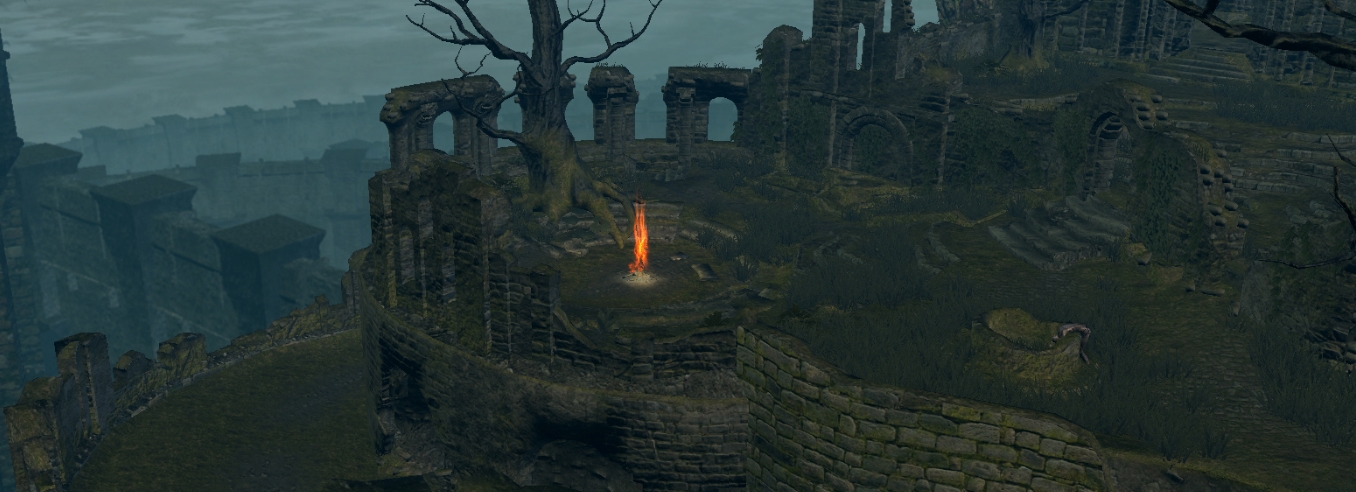 What you can't see is the the skeleton army. Or the zombies on the bridge. Or the giant serpent that chills in the pool.
