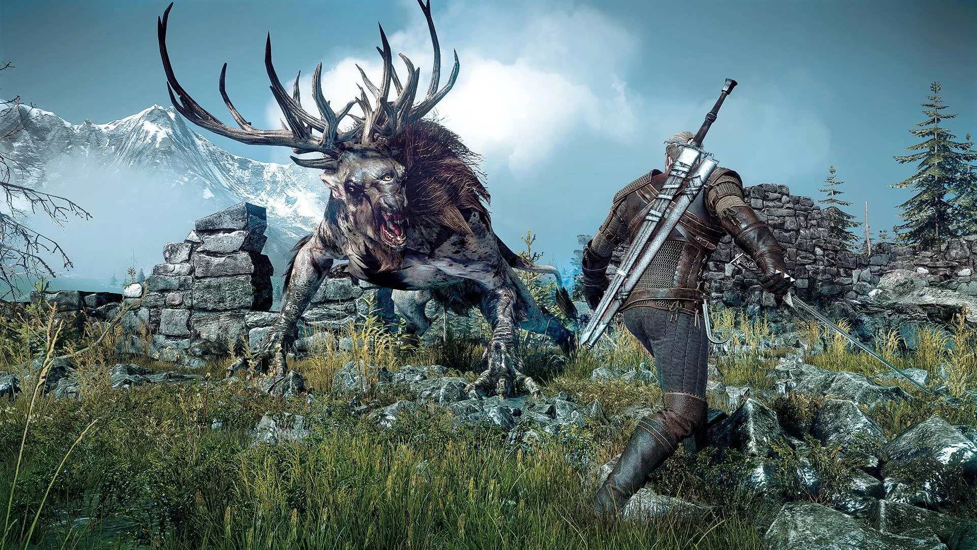This one is Witcher. Not Dragon Age. I hope.