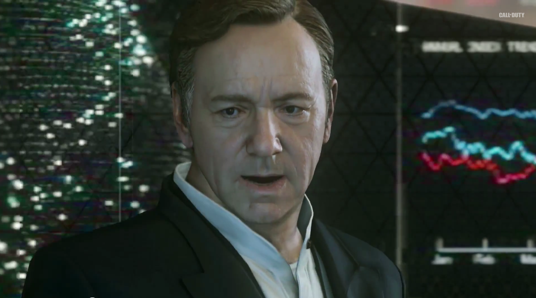 Fortunately, Kevin Spacey's head stayed firmly on his body.