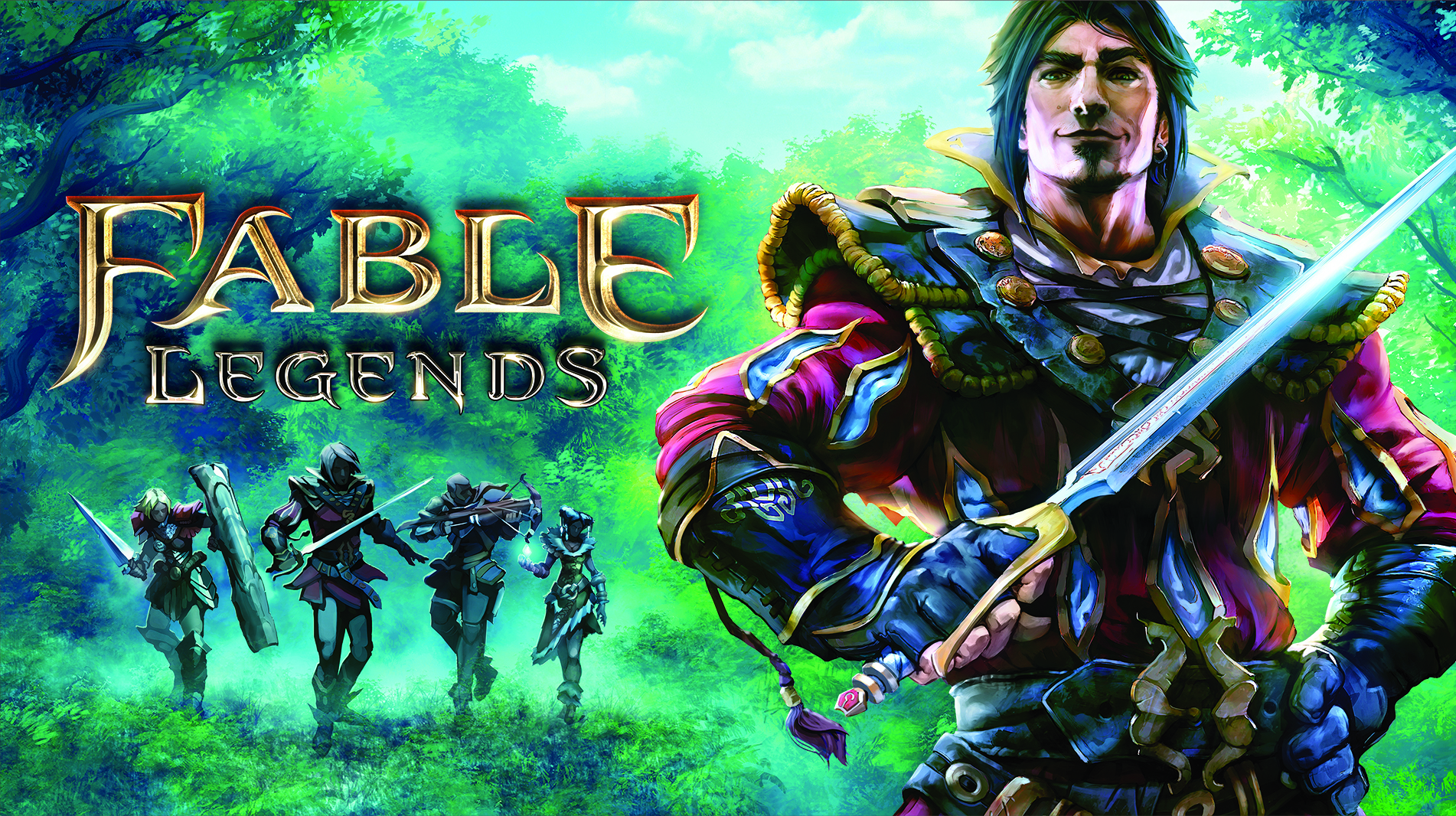 That "four heroes walking into the middle distance" motif is real strong on this holiday's marketing materials.