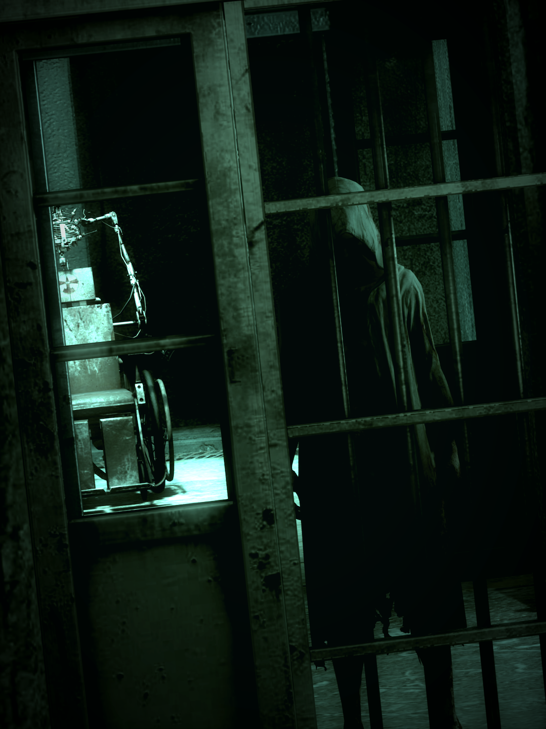 Hoods are so last year for "spooky apparition", don't you know that?