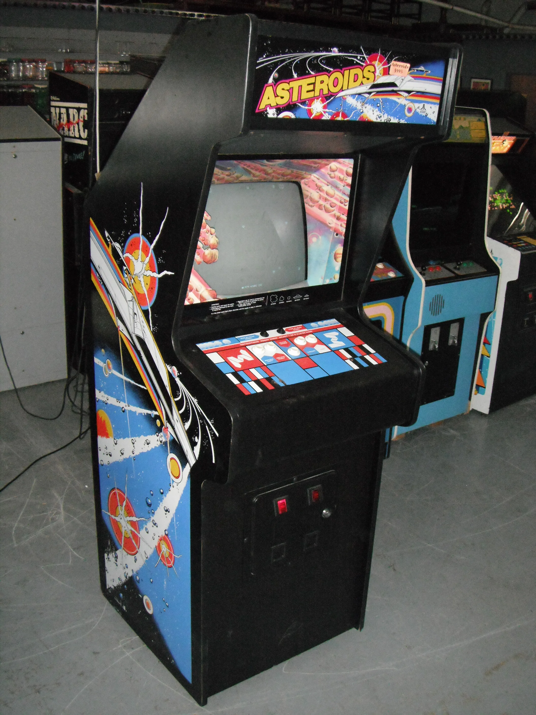 All spaceships will have patriotically red white and blue-themed control consoles. It's only American.