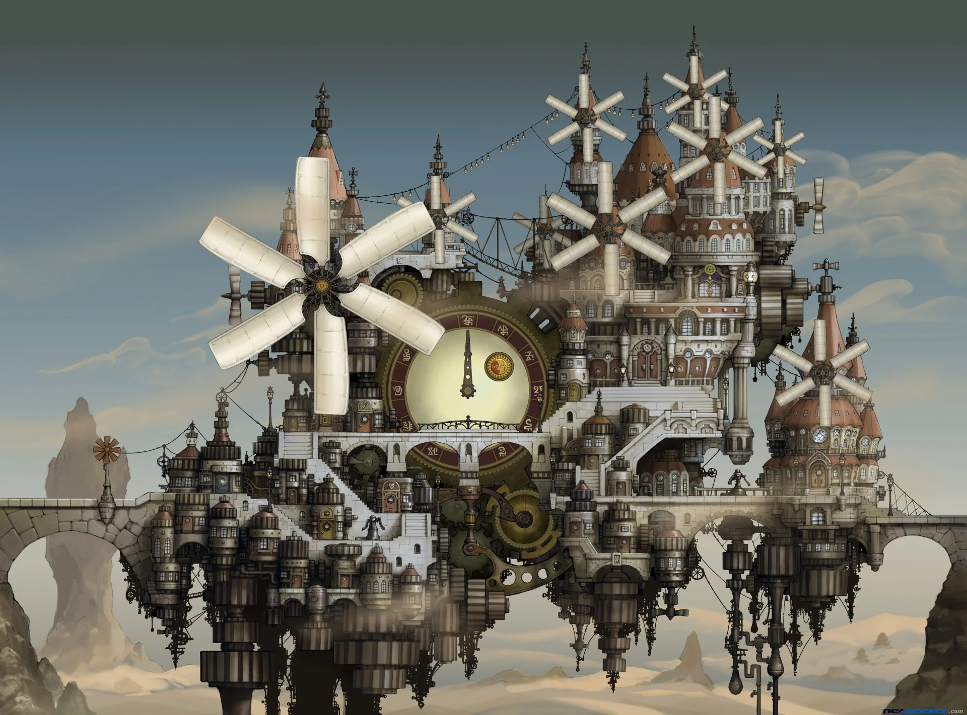 Clocks, windmills, repetition? GET IT?