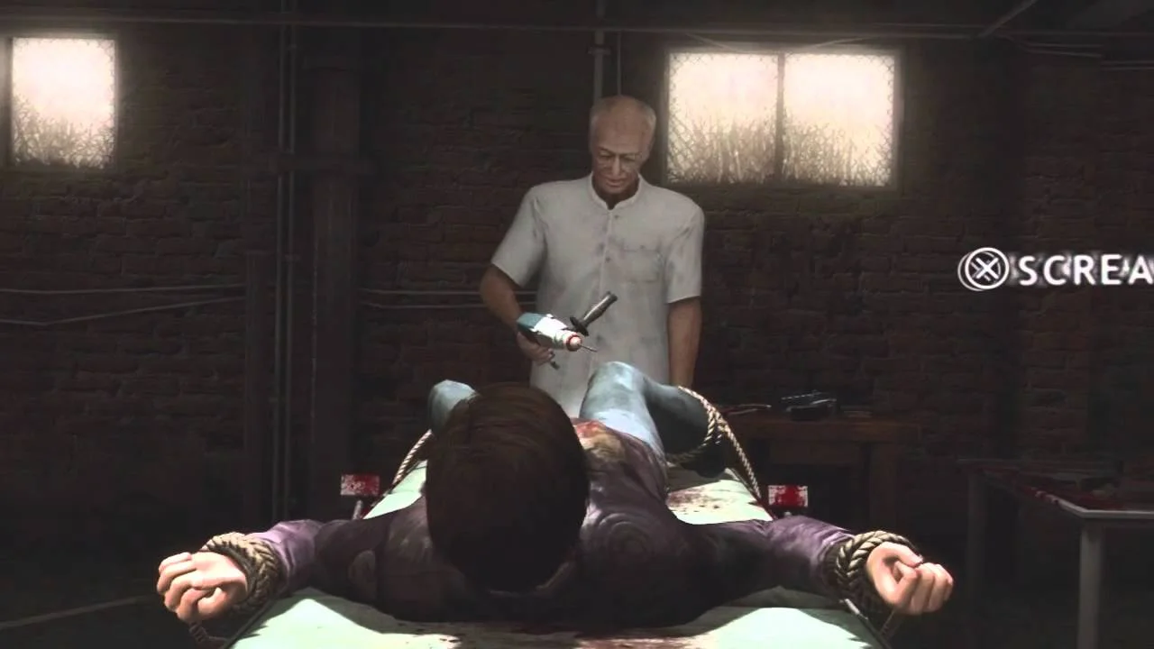 Heavy Rain is a game about a man trying to get his kid back, and also gratuitous torture sequences.