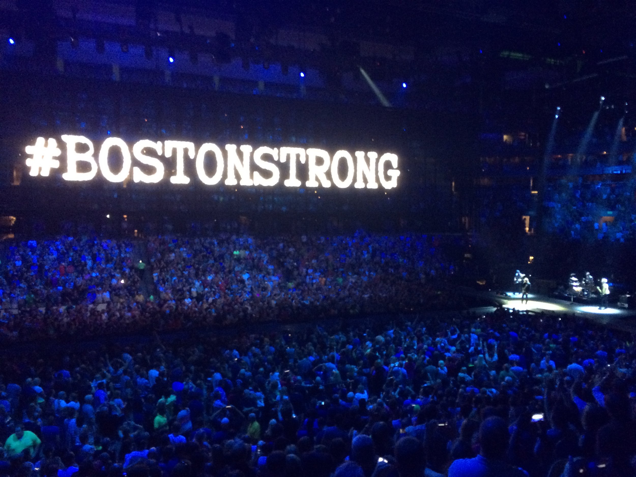 U2 live in Boston 2015