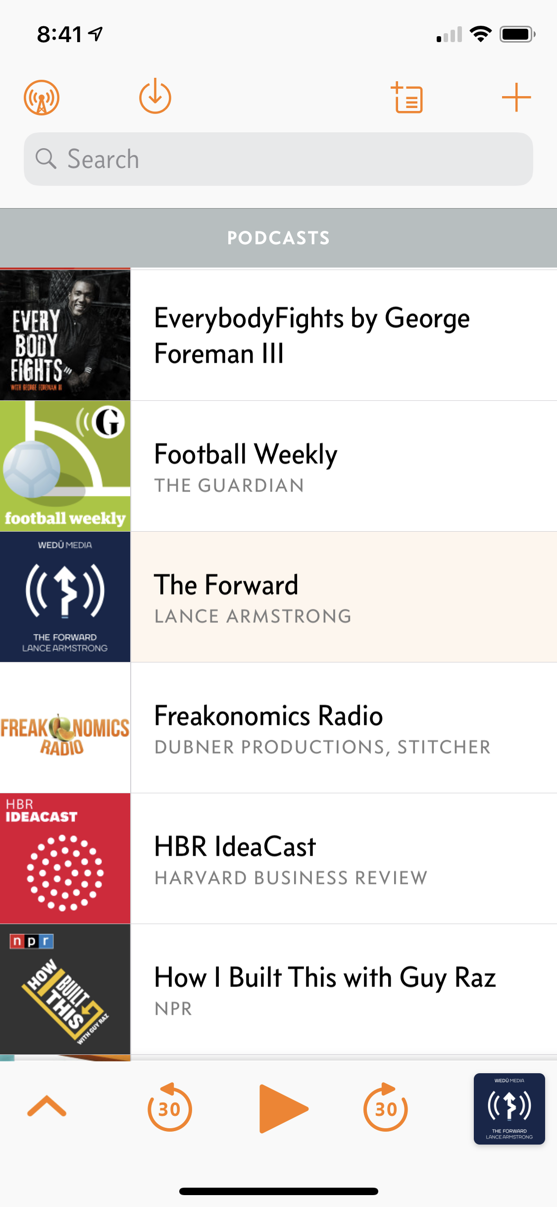 15 Podcast Recommendations / May 2019