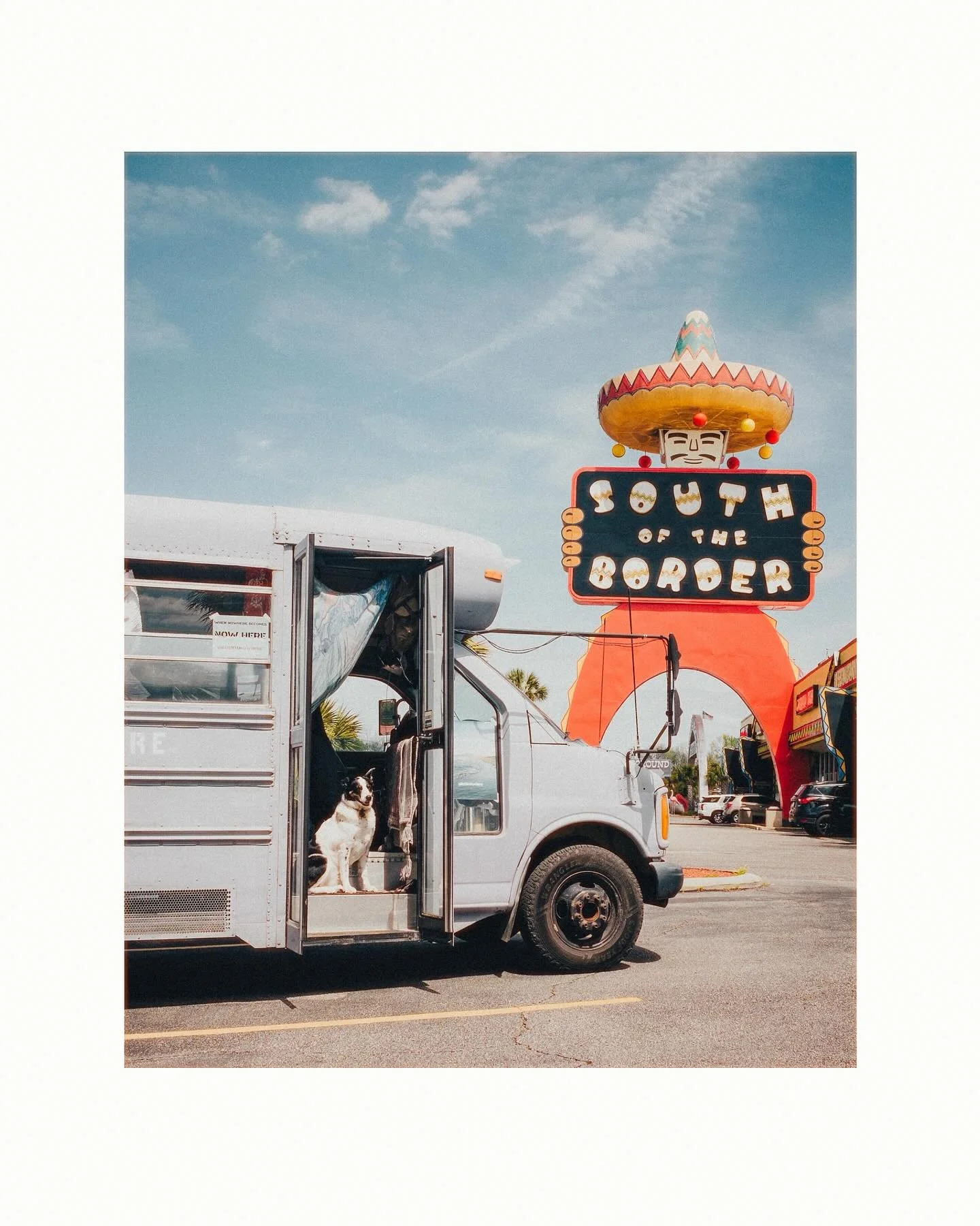 The vehicle for dreamers; the vessel for doers. 
A moment of appreciation for Bus 9 and my road pup , Lilo. 
Postponing Arizona until further notice 🌵