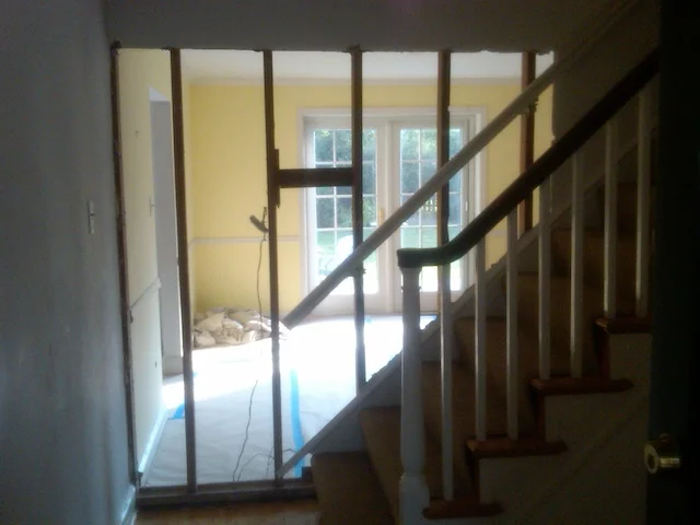 Stair During Construction