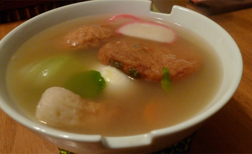 oden aka "weird dinner"