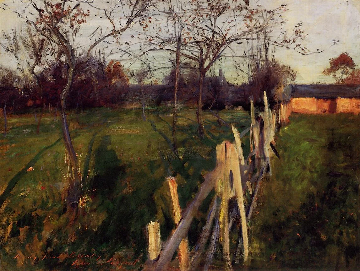 Home Fields by John Singer Sargent 1885