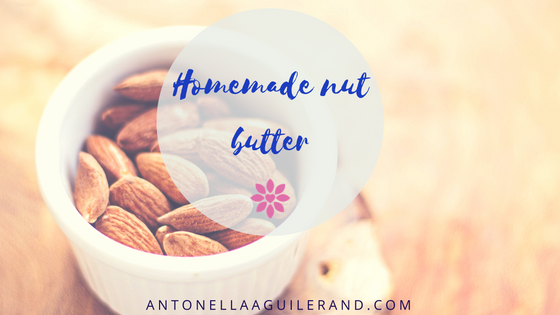 Homemade nut butter.