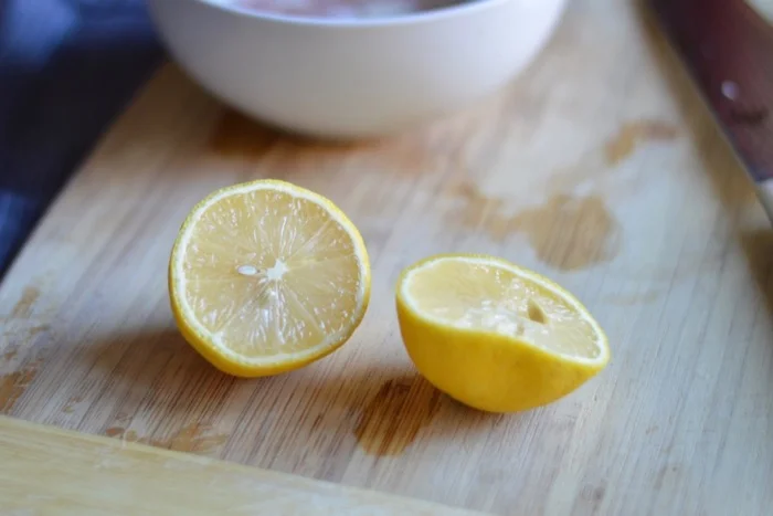 Lemons for dijon vinaigrette