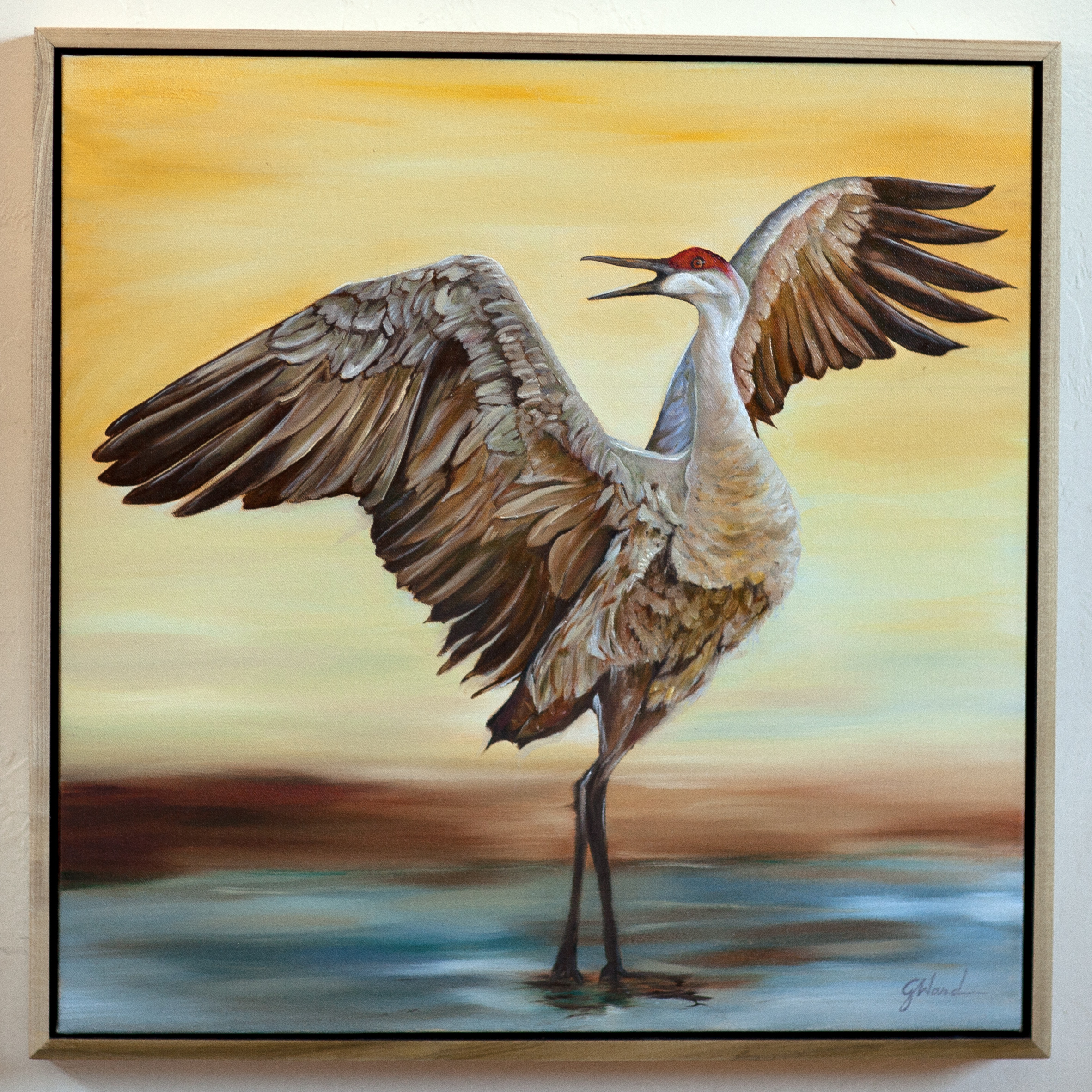 Like No One is Watching, 24x24 Oil on Canvas
