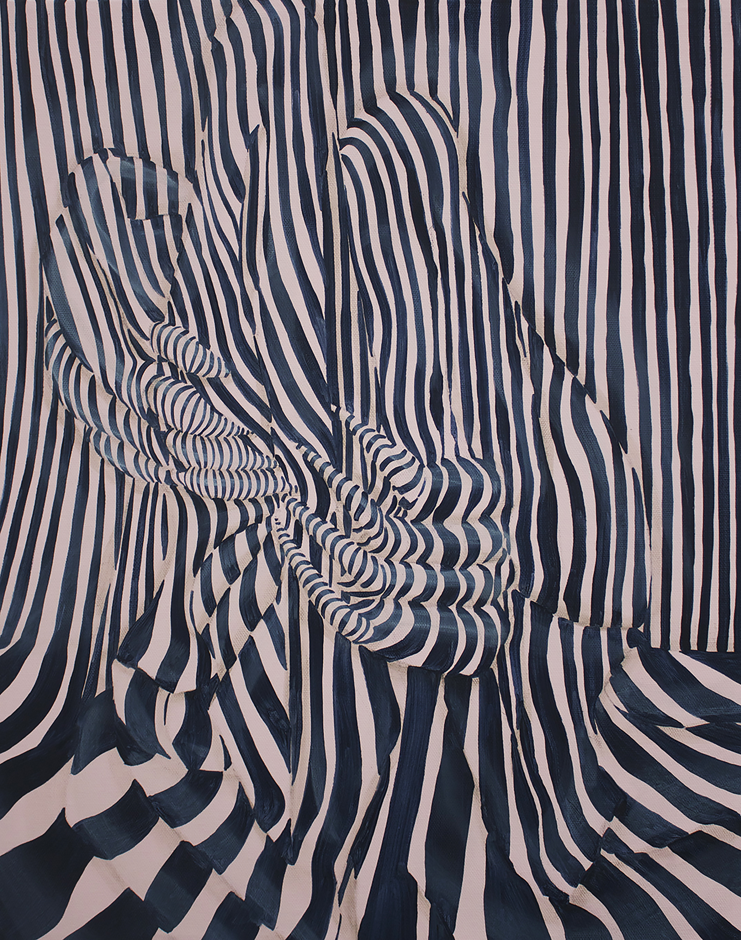  I'm Not Going to Clone You, acrylic and oil on canvas, 20x16" 2015 