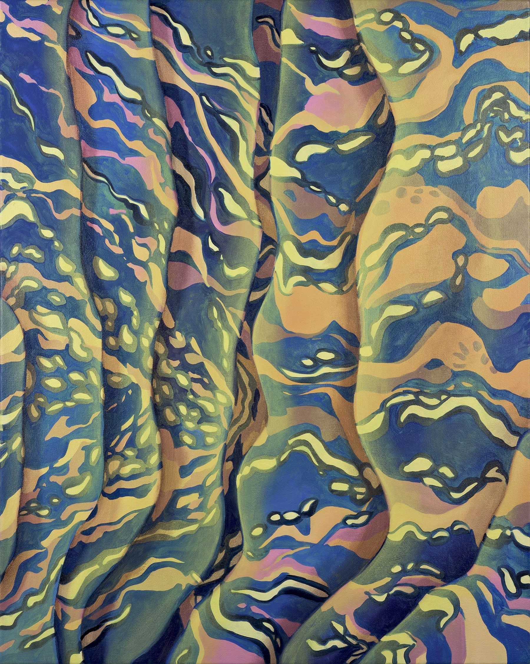  Too Gentle and Sensitive, oil on canvas, 30x24"&nbsp; 2015 
