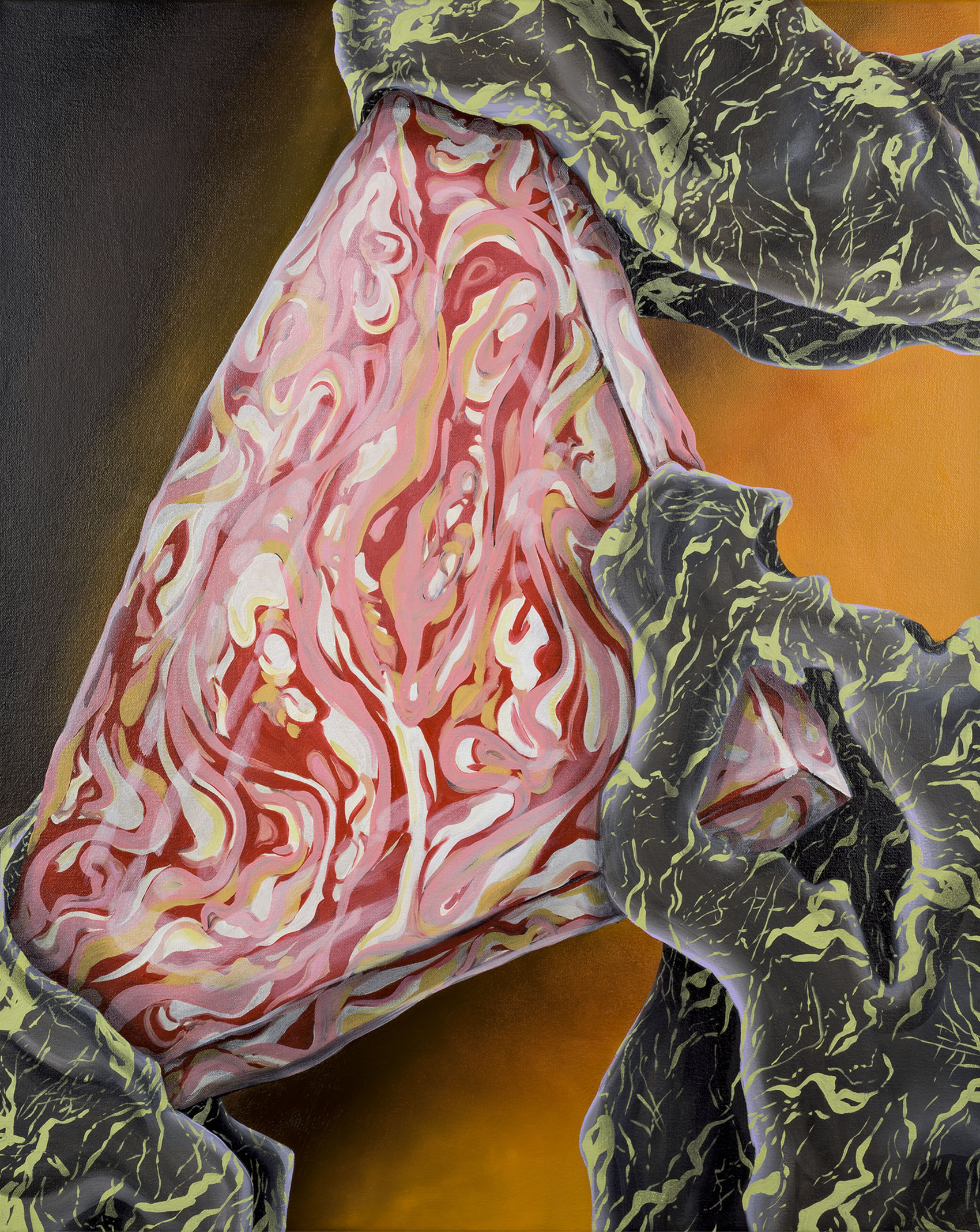  No Thing, oil on canvas, 30x24"&nbsp; 2015 