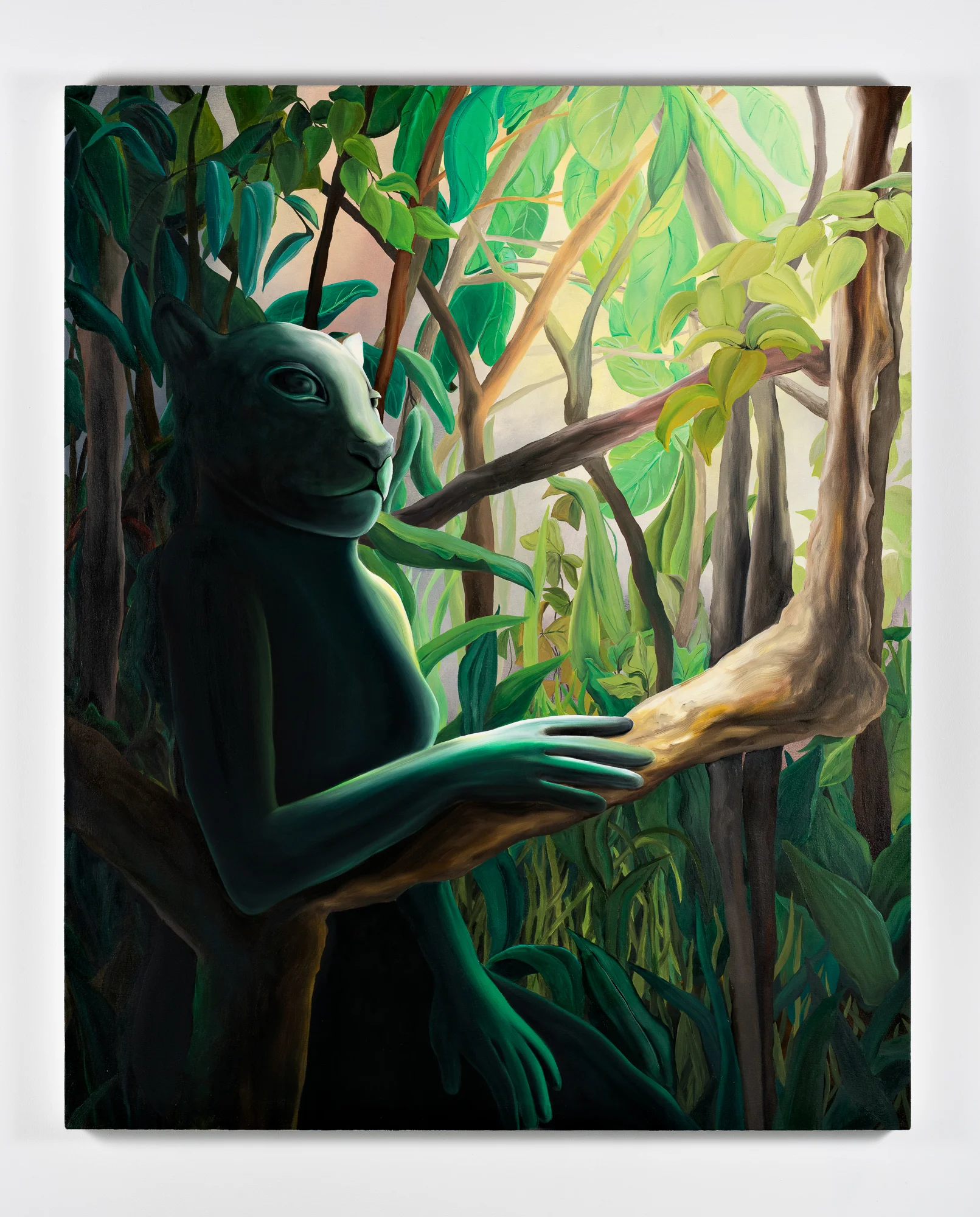  Ficus, oil on canvas, 42.5x52.5"2019 