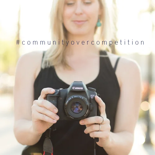 #communityovercompetition