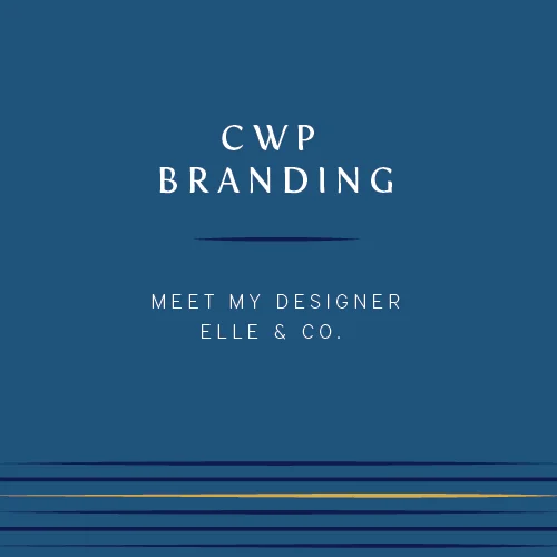 CWP Branding // Meet my designer!