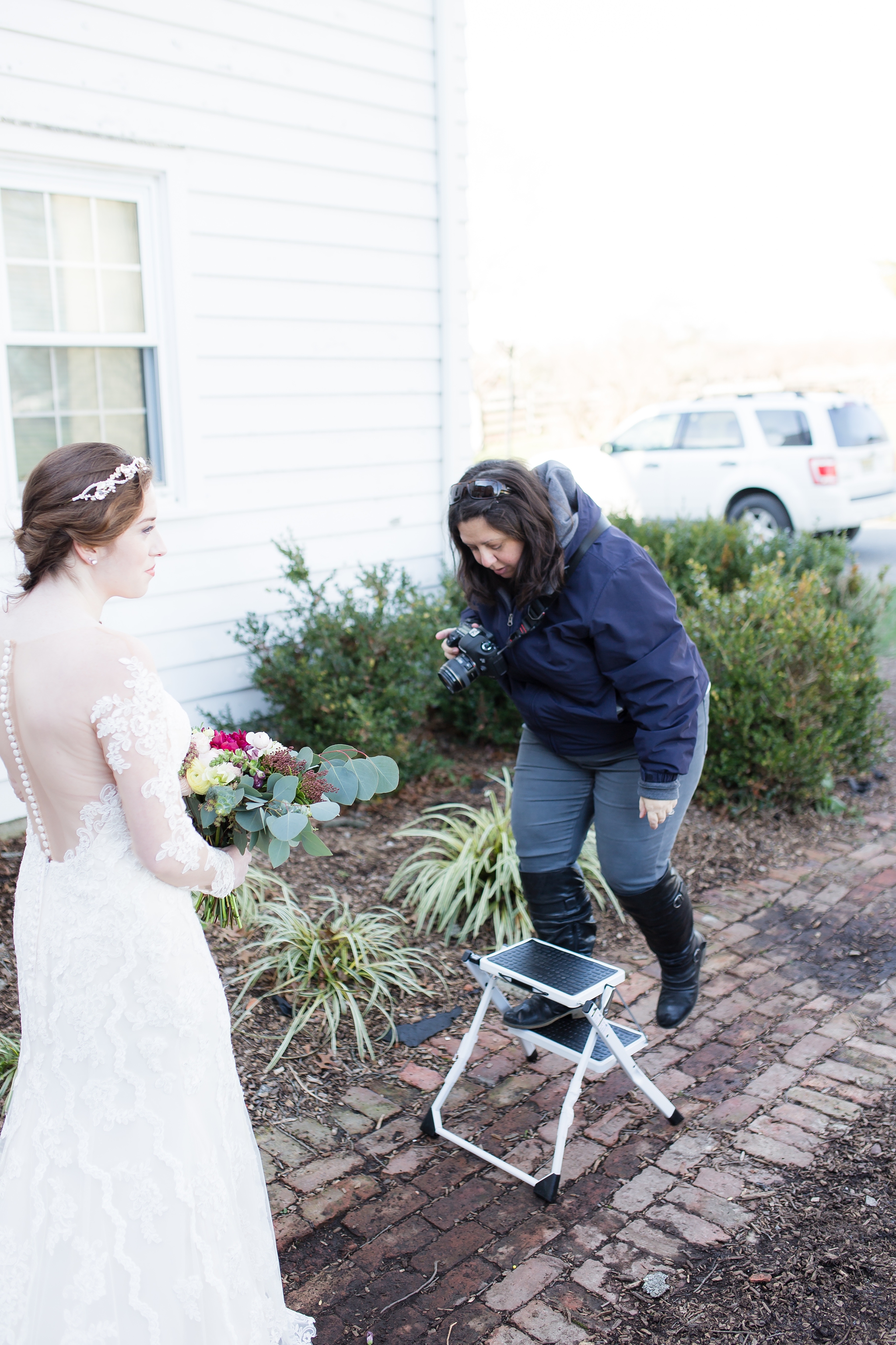 Behind the scenes of a styled wedding shoot | Cinnamon Wolfe Photography | North NJ Wedding Photographer