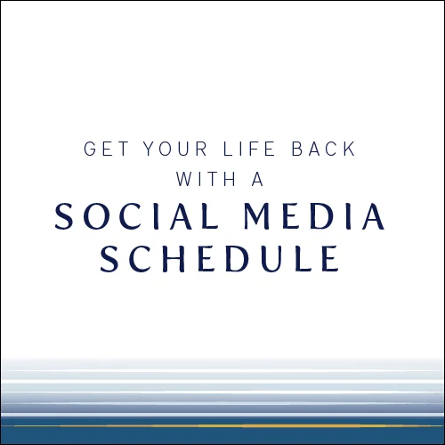 The 5 minute social media schedule