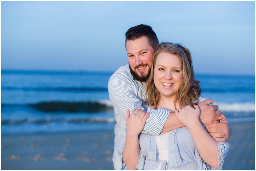 Sandy Hook Beach Engagement Session
