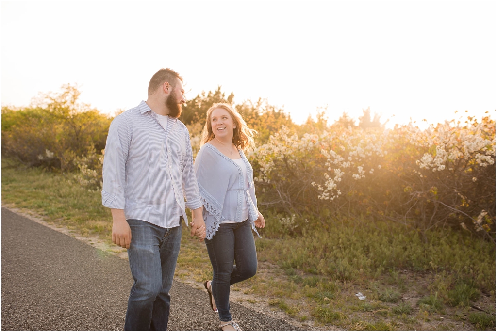 Sandy Hook Beach Engagement Session