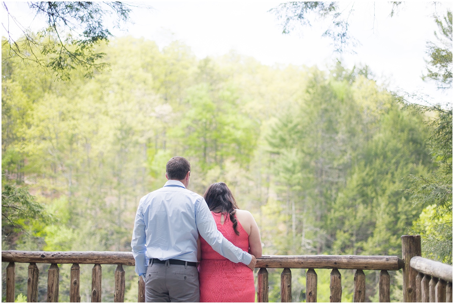 Bushkill Falls Engagement Session