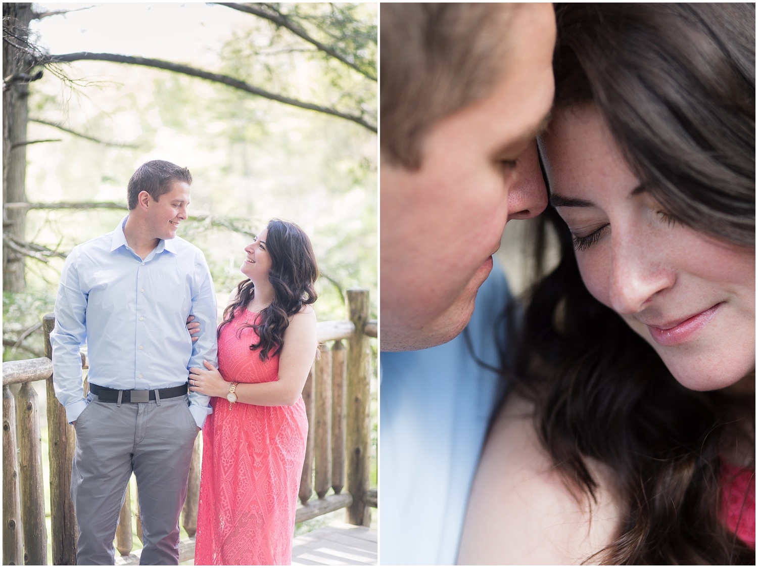 Bushkill Falls Engagement Session