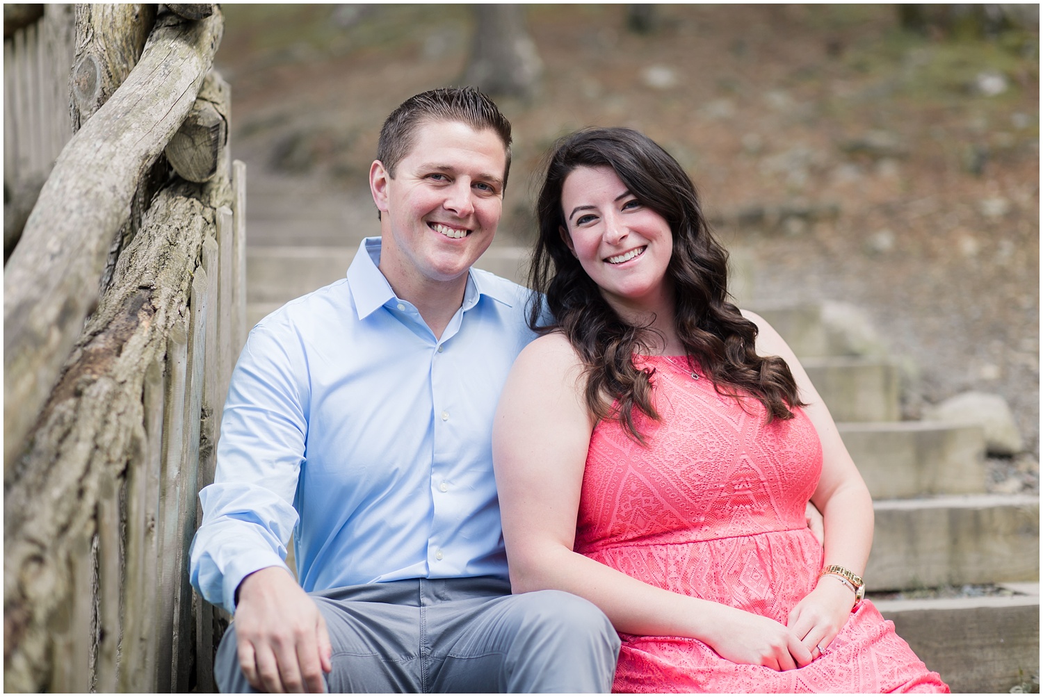 Bushkill Falls Engagement Session