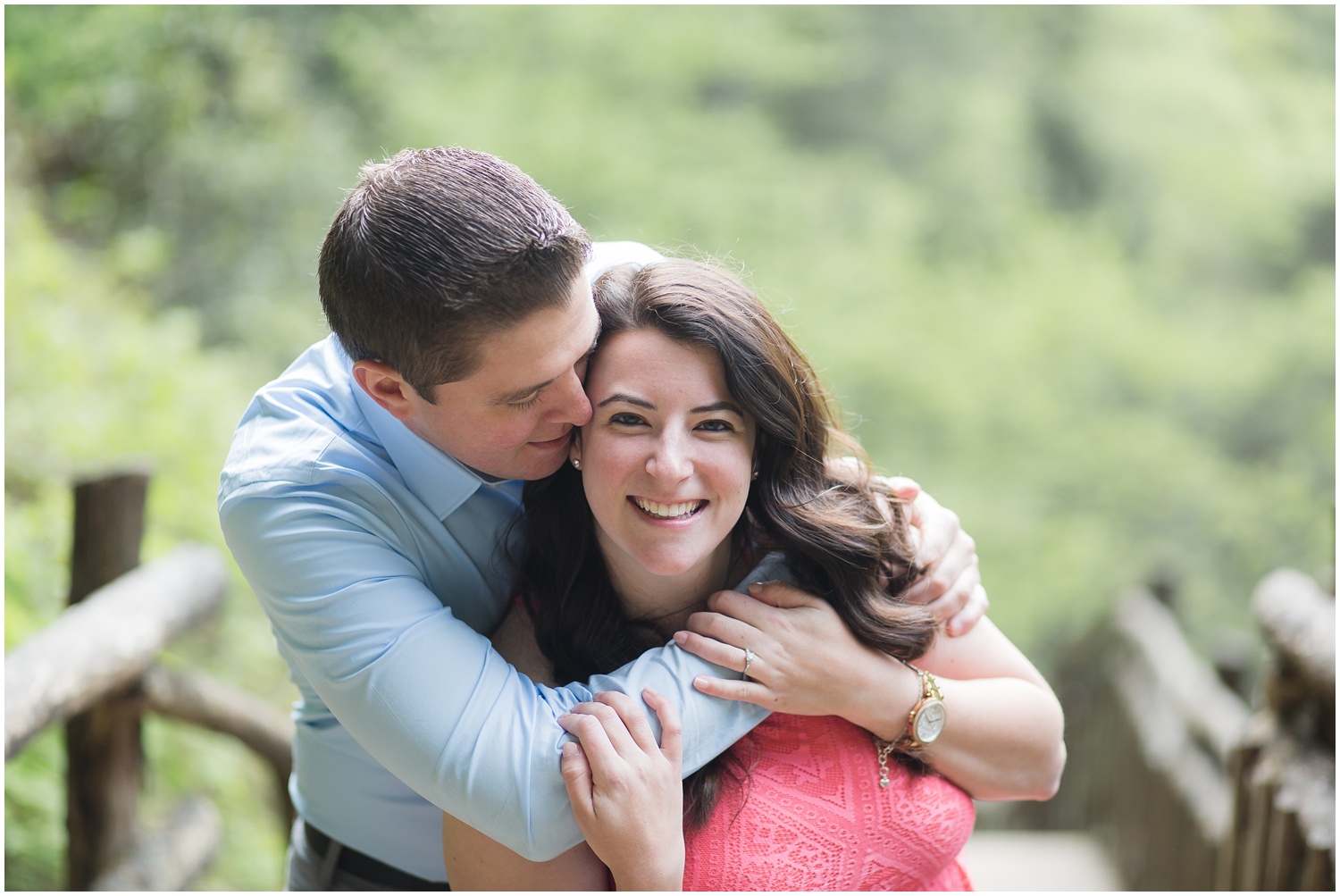 Bushkill Falls Engagement Session