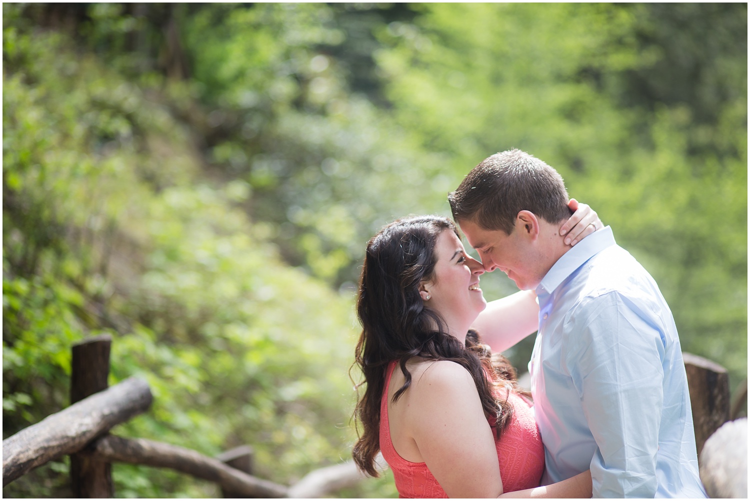 Bushkill Falls Engagement Session