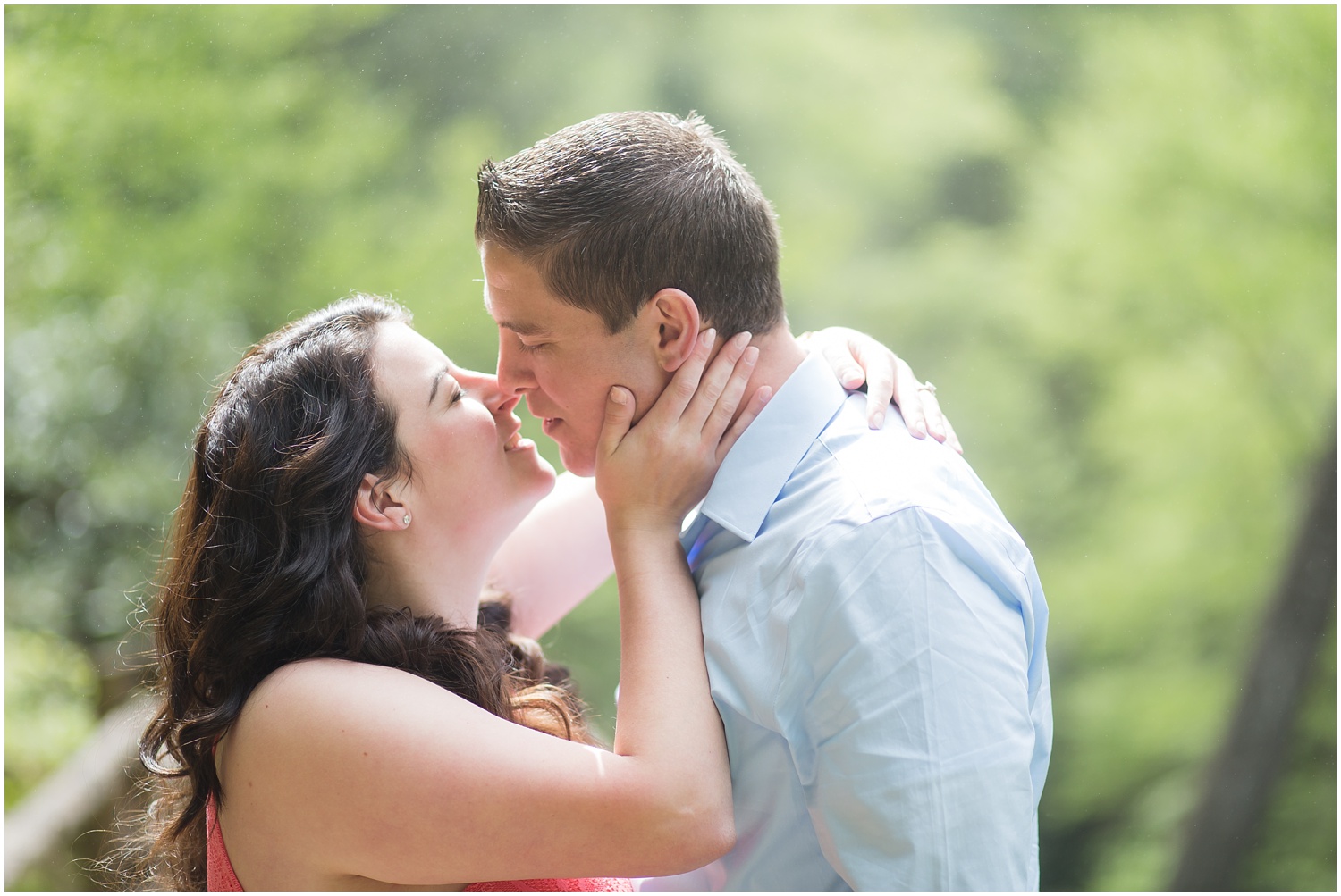 Bushkill Falls Engagement Session