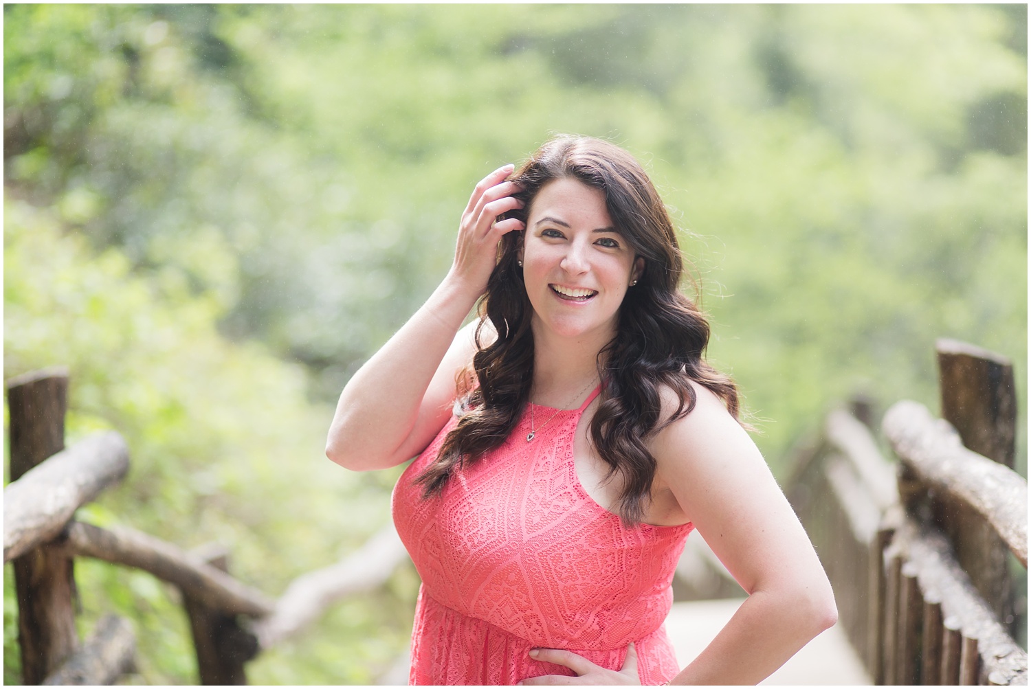 Bushkill Falls Engagement Session