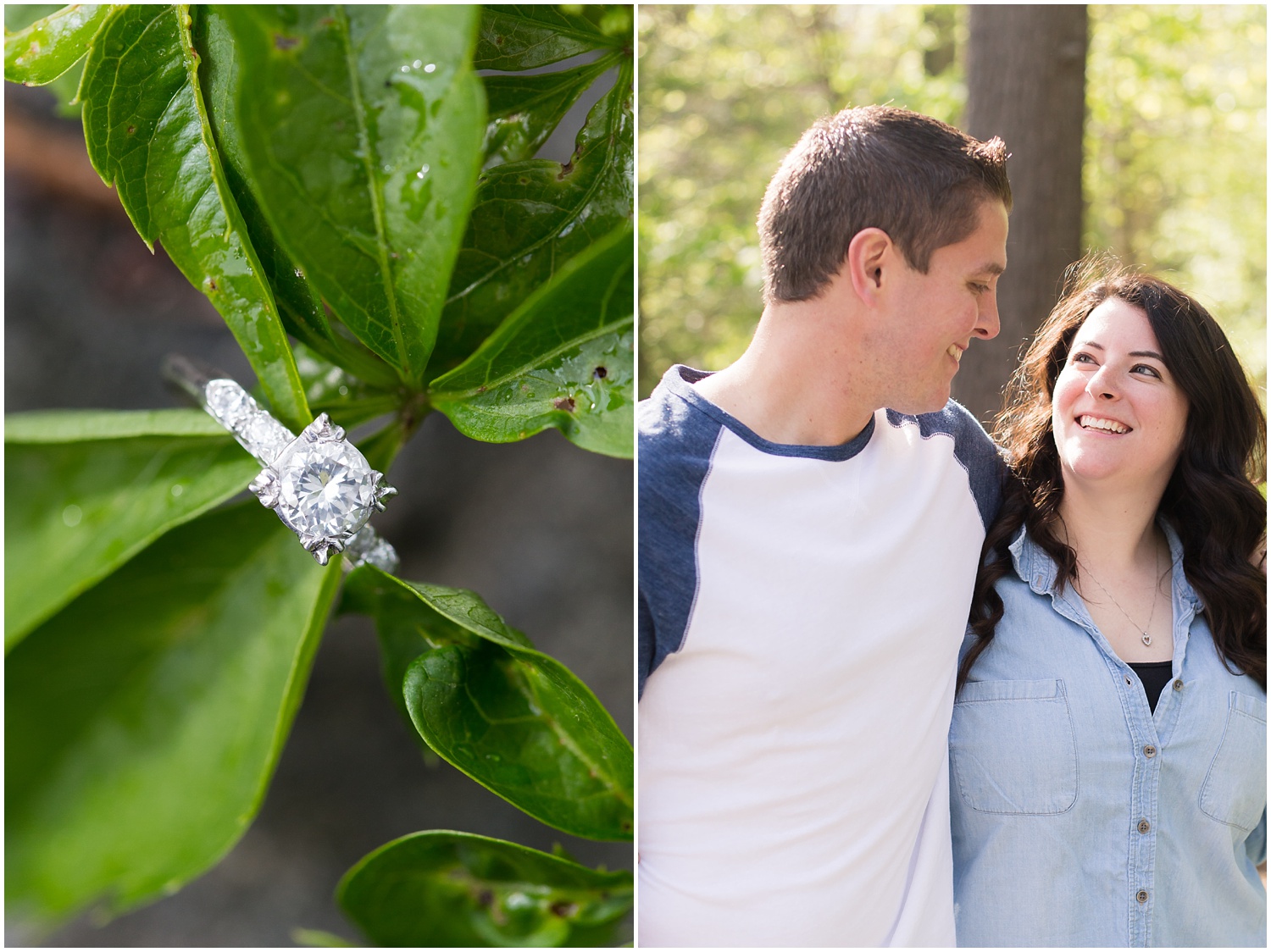 Bushkill Falls Engagement Session