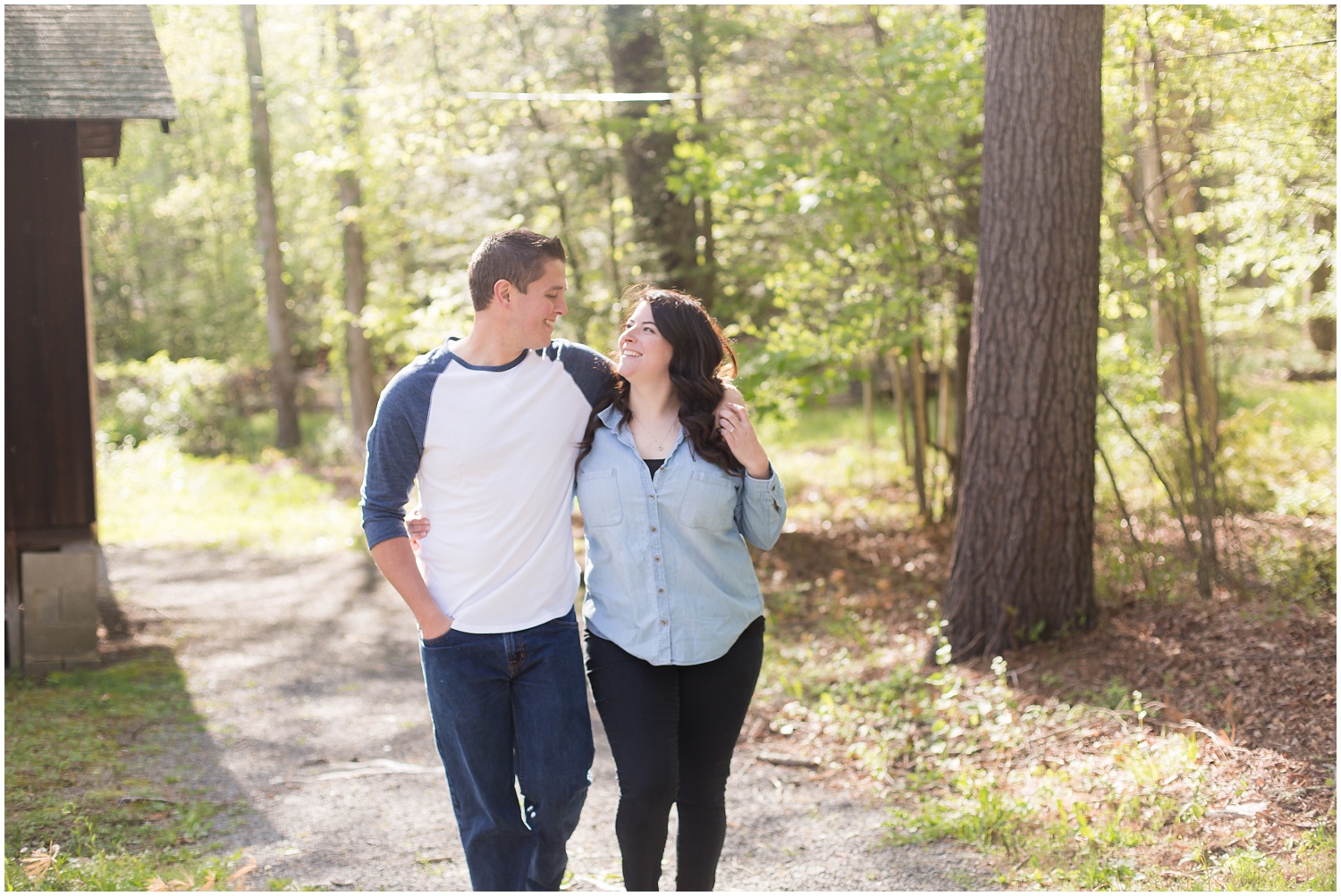 Bushkill Falls Engagement Session