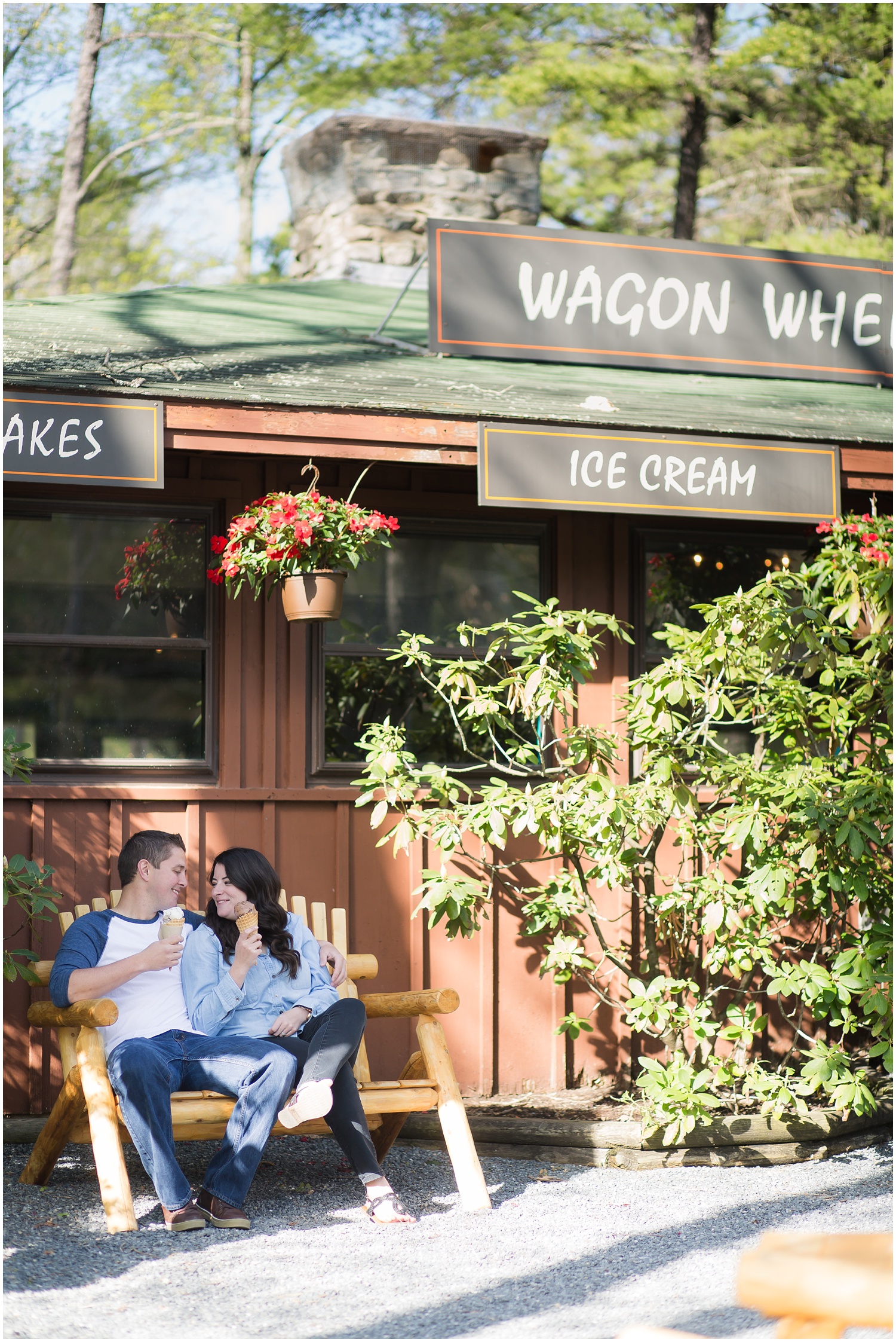 Bushkill Falls Engagement Session