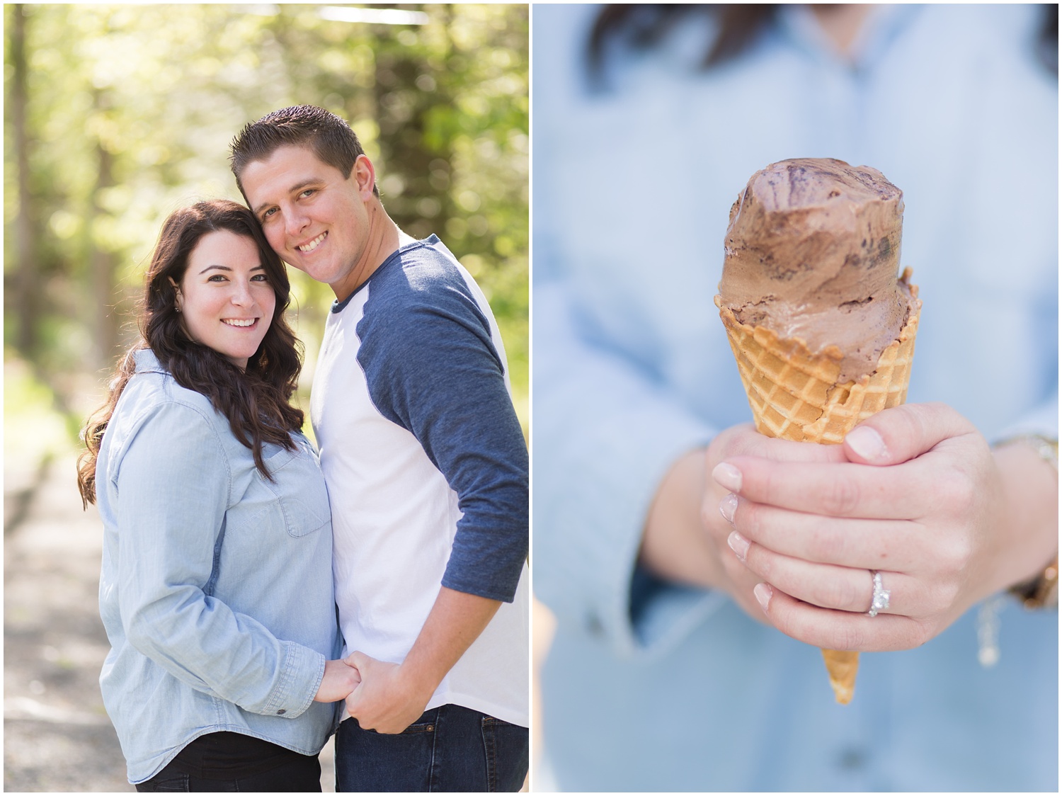 Bushkill Falls Engagement Session