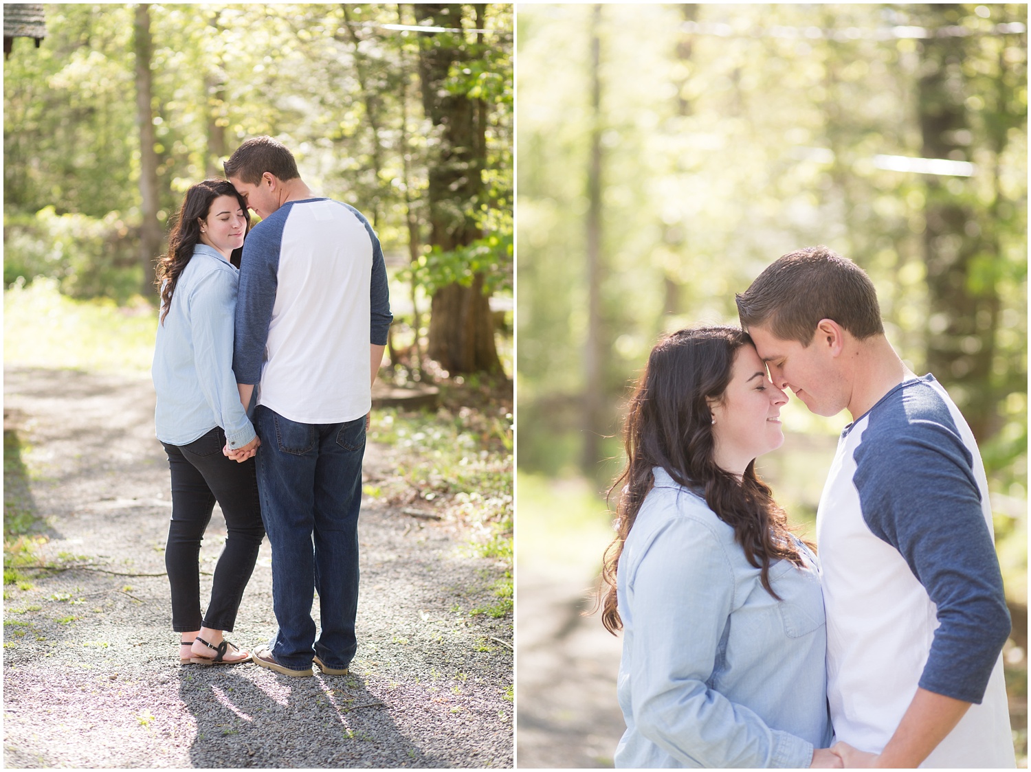 Bushkill Falls Engagement Session