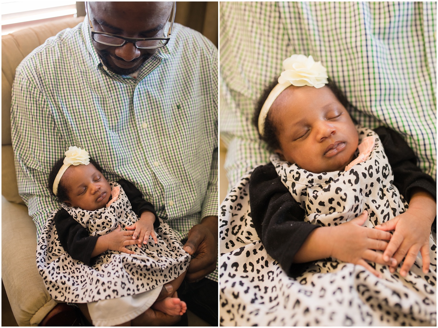 Family of five lifestyle newborn photography session 