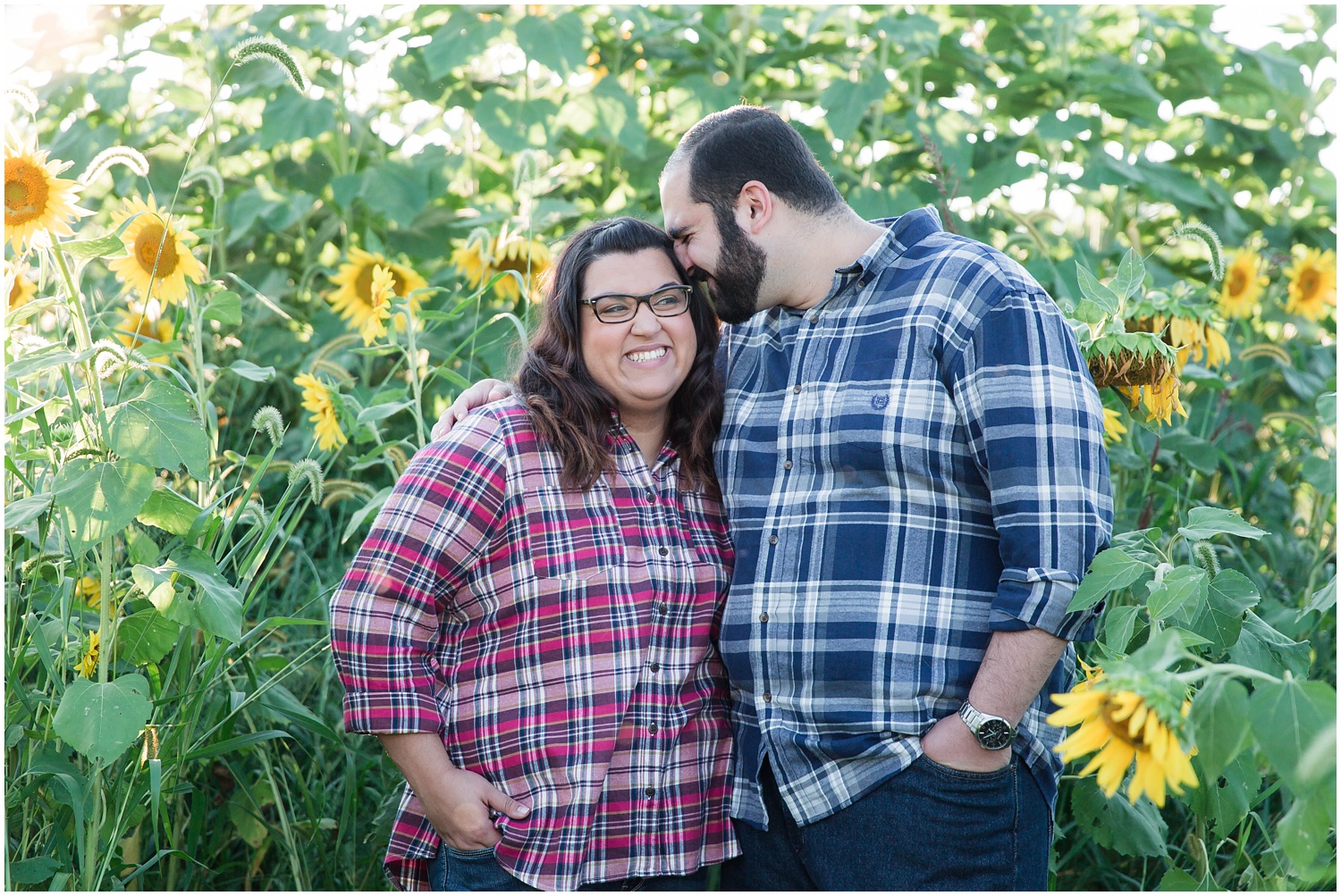 Sunflower Field Engagement Session_0134.jpg