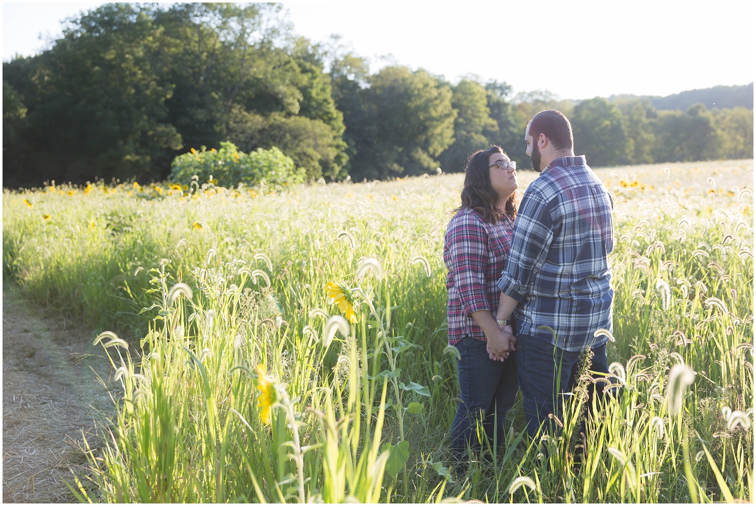 Sunflower Field Engagement Session_0137.jpg