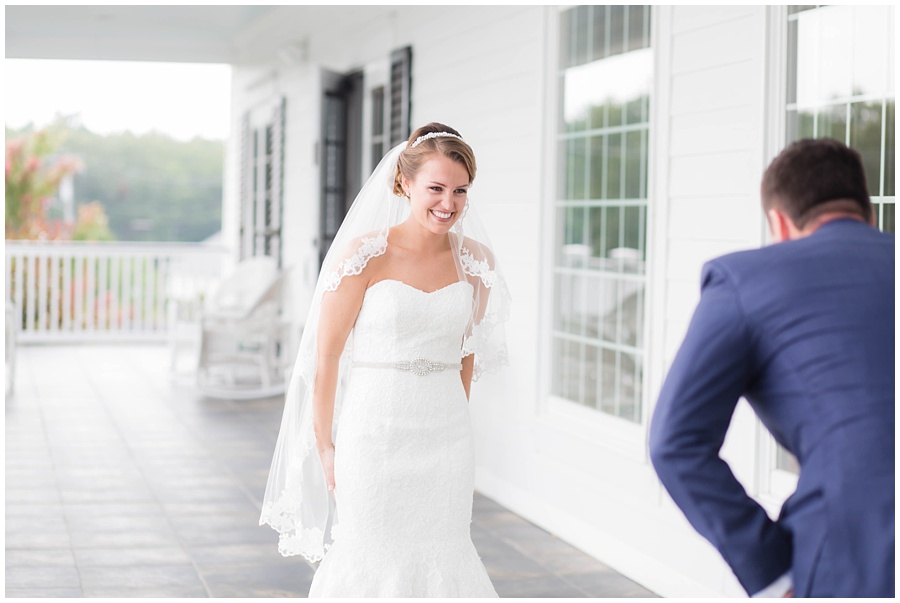 The Carriage House | Wedding | Blush and Navy | Galloway, NJ 