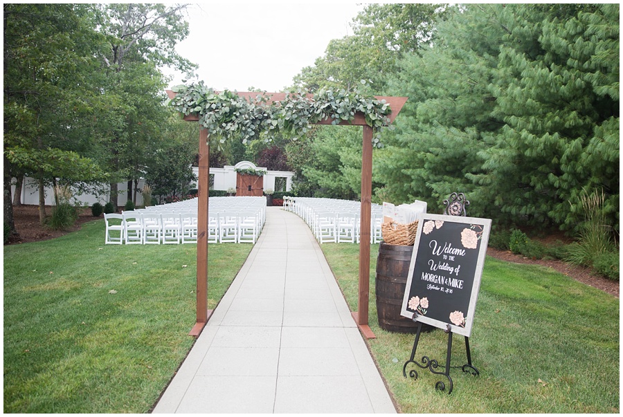 The Carriage House | Wedding | Blush and Navy | Galloway, NJ 