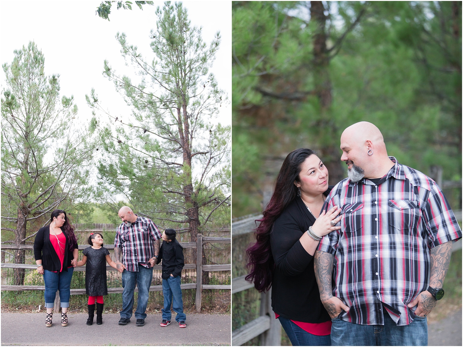 Hartnett Park Family Photos in Albuquerque New Mexico | Family of four photography